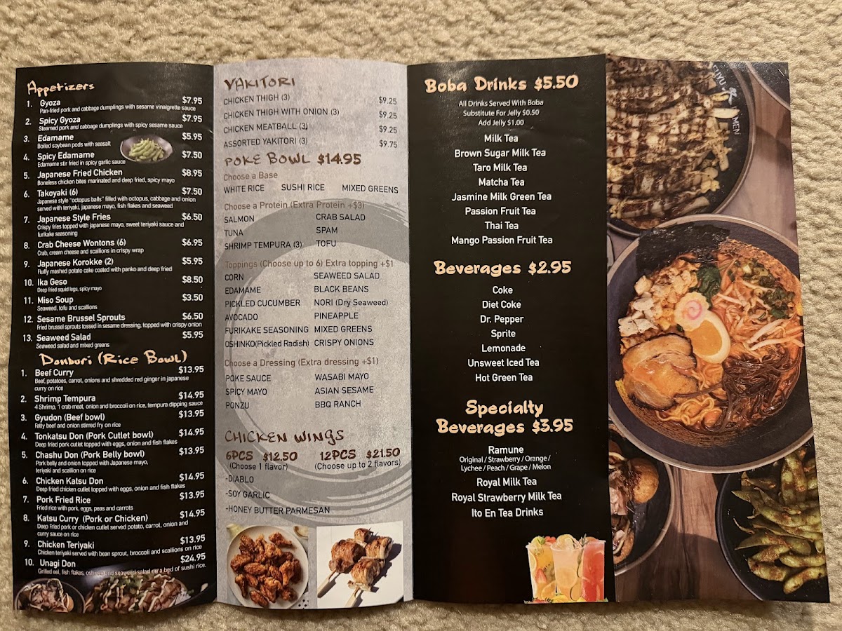 Menu Fuyu Ramen-1
